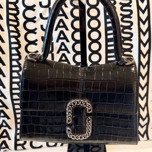 Marc Jacobs Handbags - Croc St Marc top handle - Marc Jacobs